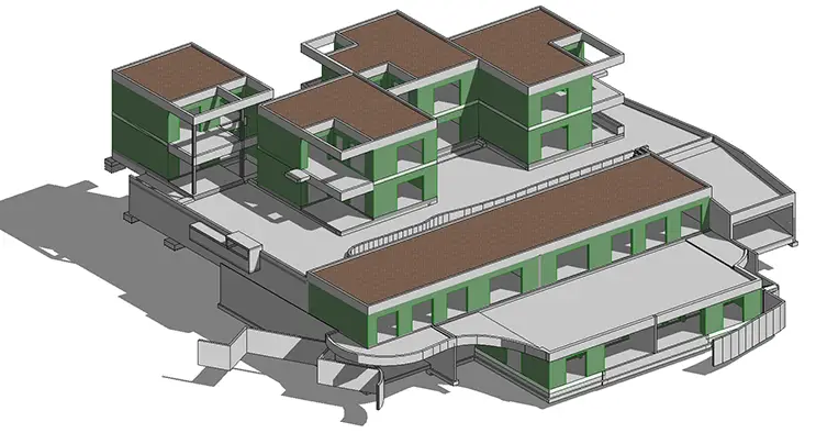 A.I.E.S bureau étude structure Toulon, Var. Projets de la villa individuelle, immeubles de logements, bureaux, établissements scolaires et hospitaliers.